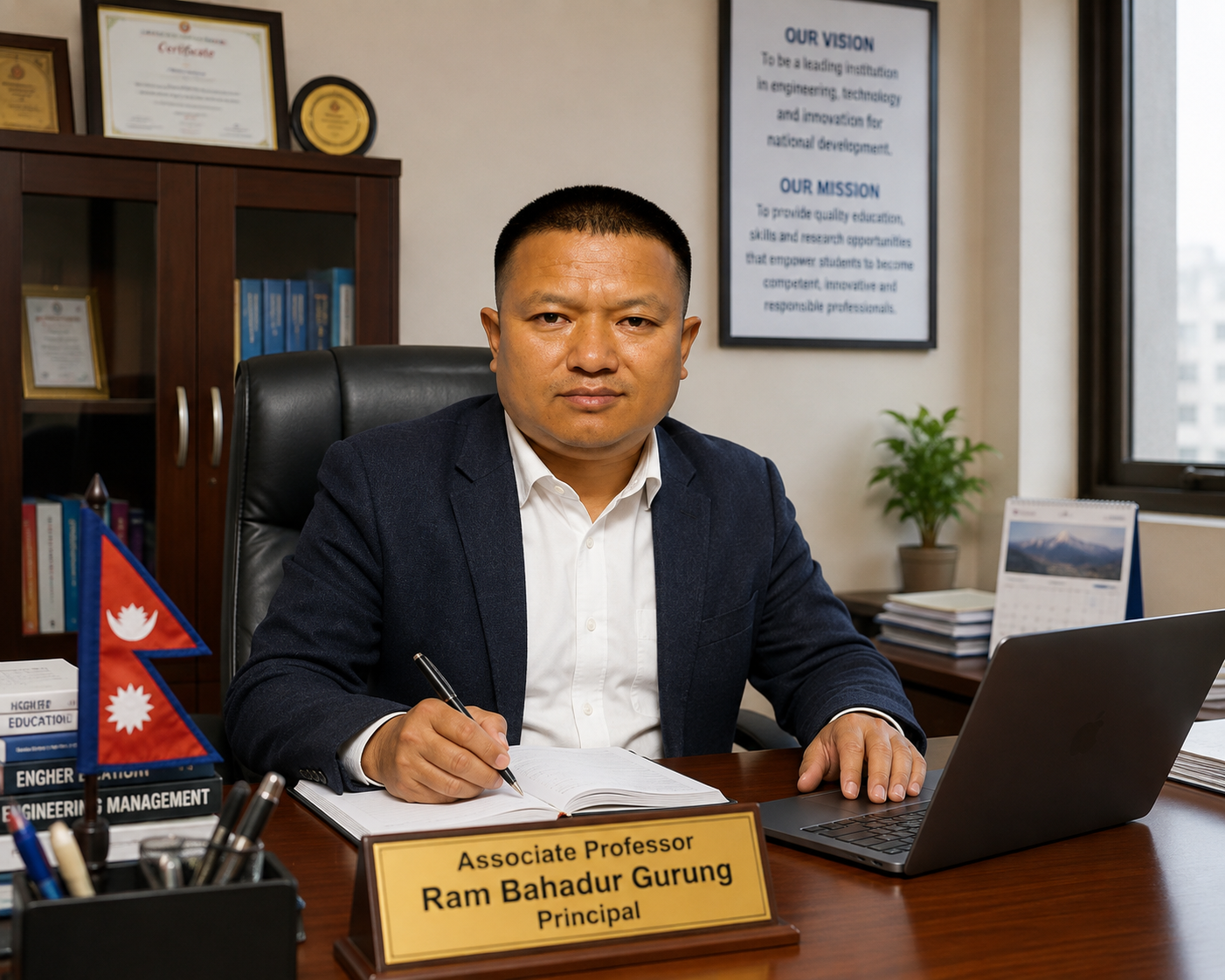 Associate Professor Ram Bahadur Gurung, Principal